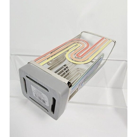 Bath & Body Works Rainbow Wavy Stripes Foaming Soap Holder Sleeve NEW - Picture 9 of 9